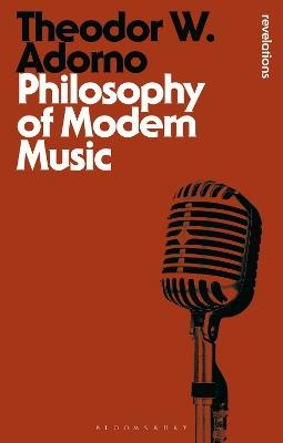 Philosophy of Modern Music - Theodor W. Adorno - cover