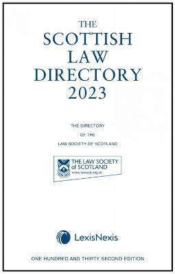 The Scottish Law Directory: The White Book 2023 - cover
