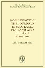 James Boswell, the Journals in Scotland, England and Ireland, 1766-1769