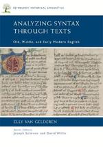Analyzing Syntax Through Texts: Old, Middle, and Early Modern English