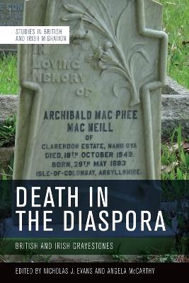 Death in the Diaspora: British and Irish Gravestones - cover