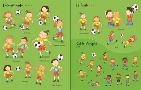 Il calcio. Coloro e incollo. Con adesivi. Ediz. illustrata - Sam Taplin,Annalisa Sanmartino,Giulia Torelli - 4