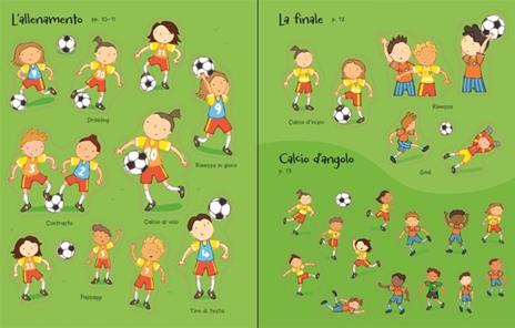 Il calcio. Coloro e incollo. Con adesivi. Ediz. illustrata - Sam Taplin,Annalisa Sanmartino,Giulia Torelli - 4