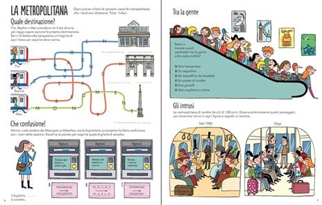 Londra. Giochi e passatempi. Ediz. illustrata - Lucy Bowman,Rosie Hore - 2