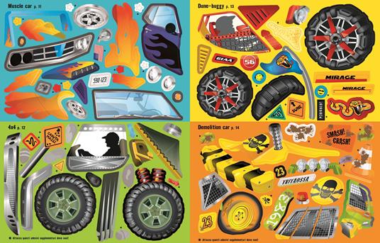 Auto e mezzi speciali. Con adesivi. Ediz. a colori - Simon Tudhope - 2