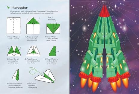 100 astronavi di carta da piegare. Ediz. illustrata - Jerome Martin,Andy Tudor - 2