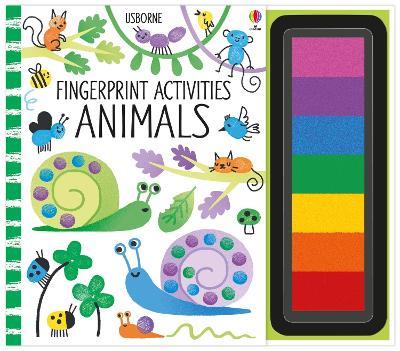 Fingerprint Activities Animals - Fiona Watt - cover