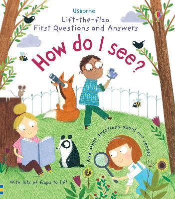 First Questions and Answers: How do I see? - Katie Daynes - cover