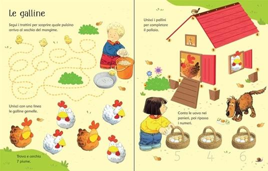 Storie della fattoria. Piccole attività. Disegno e cancello. Ediz. illustrata. Con gadget - Kirsteen Robson,Stephen Cartwright - 2