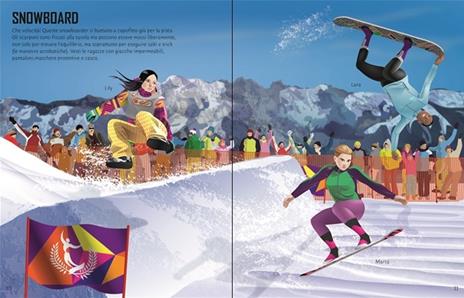 Come si vestono... sport invernali. Con adesivi. Ediz. illustrata - Jonathan Melmoth,Dusan Lakicevic - 2