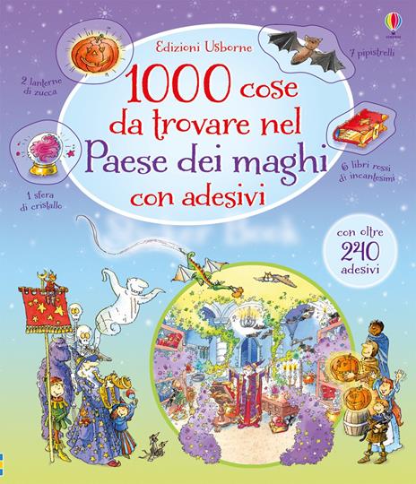 1000 cose da trovare nel paese dei maghi. Ediz. illustrata - Gillian Doherty,Teri Gower - copertina