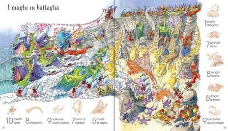 1000 cose da trovare nel paese dei maghi. Ediz. illustrata - Gillian Doherty,Teri Gower - 3