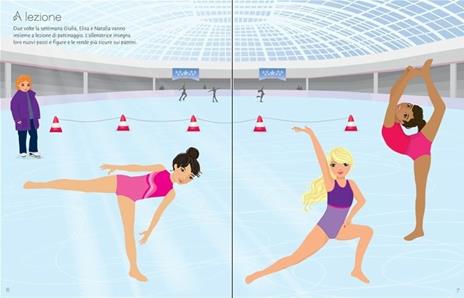 Pattinatrici. Vesto le bamboline. Con adesivi. Ediz. a colori - Fiona Watt - 3