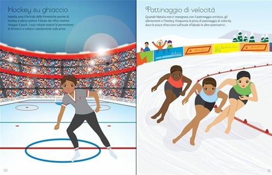 Pattinatrici. Vesto le bamboline. Con adesivi. Ediz. a colori - Fiona Watt - 4