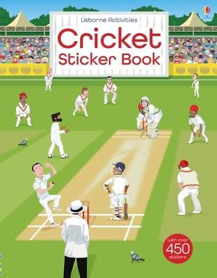 Cricket Sticker Book - Emily Bone - cover