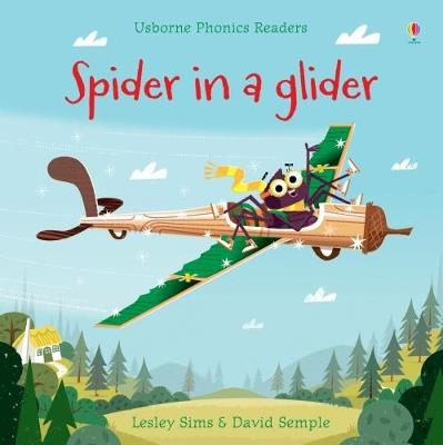Spider in a glider. Ediz. a colori - Lesley Sims - copertina