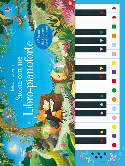 Libro-pianoforte. Ediz. a colori. Ediz. a spirale - Sam Taplin - copertina