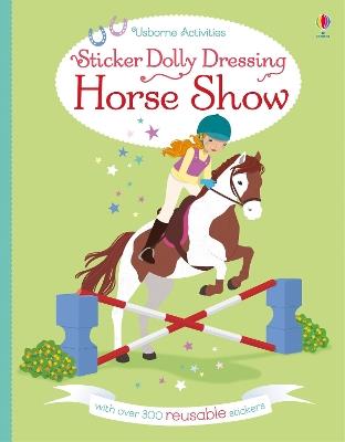 Sticker Dolly Dressing Horse Show - Lucy Bowman - cover