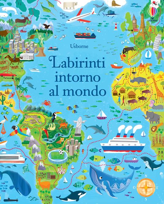 Labirinti intorno al mondo. Ediz. illustrata - Sam Smith - copertina