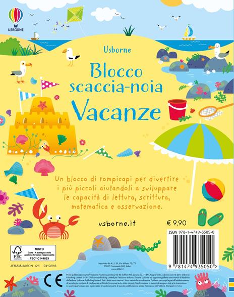 Vacanze. Blocco scaccia-noia - Kirsteen Robson,Sam Smith - 3