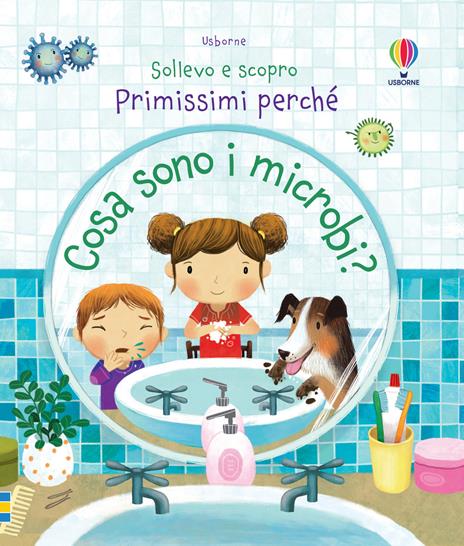 Cosa sono i microbi? Ediz. a colori - Katie Daynes - copertina