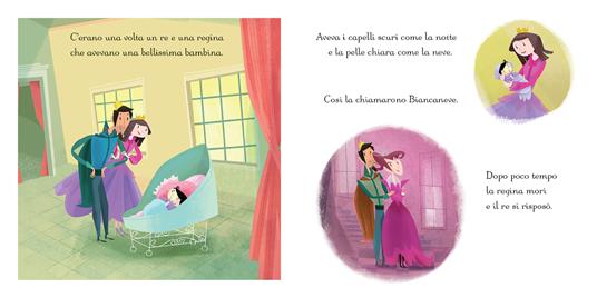 Biancaneve e i sette nani. Ediz. a colori. Con puzzle - Lesley Sims - 2