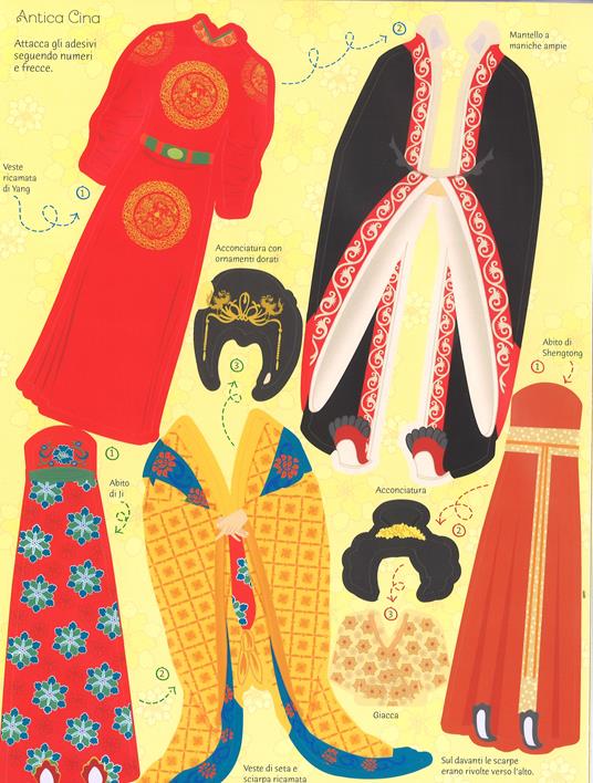 La moda del passato. Con adesivi. Ediz. a colori - Lucy Bowman,Louie Stowell - 5