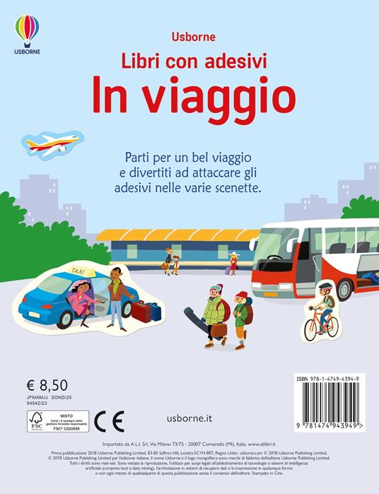 In viaggio. Con adesivi. Ediz. a colori - Hannah Watson - 5