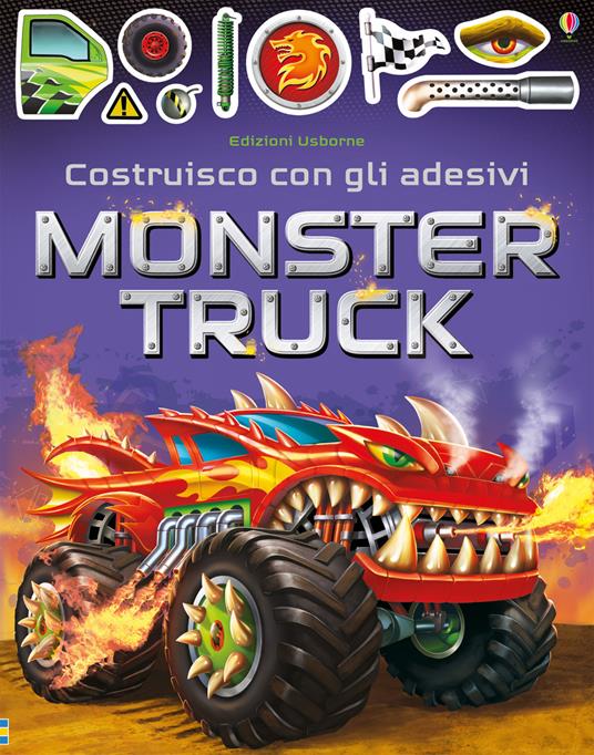 Monster truck. Con adesivi. Ediz. a colori - Simon Tudhope - copertina