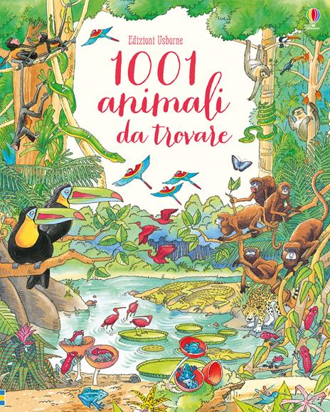 1001 animali da trovare. Ediz. a colori - Ruth Brocklehurst,Susanna Davidson - copertina