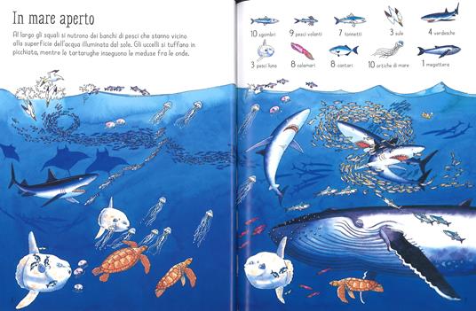 1001 cose da trovare nel mare. Ediz. a colori - Katie Daynes,Susanna Davidson - 3