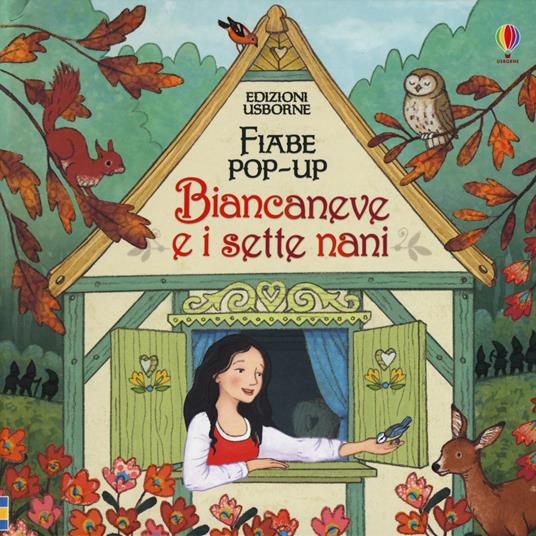 Biancaneve e i sette nani. Libro pop-up. Ediz. a colori - Susanna Davidson - copertina