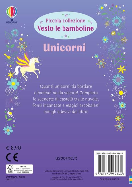Unicorni. Con adesivi. Ediz. a colori - Fiona Watt - 6