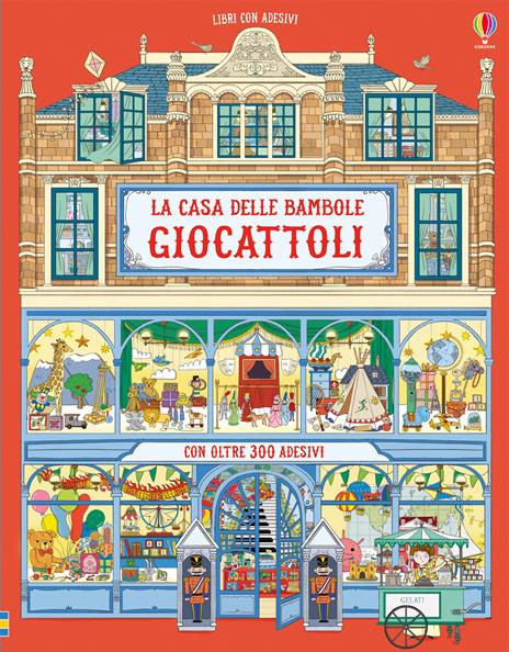 La casa delle bambole. Giocattoli. Con adesivi - Struan Reid - copertina