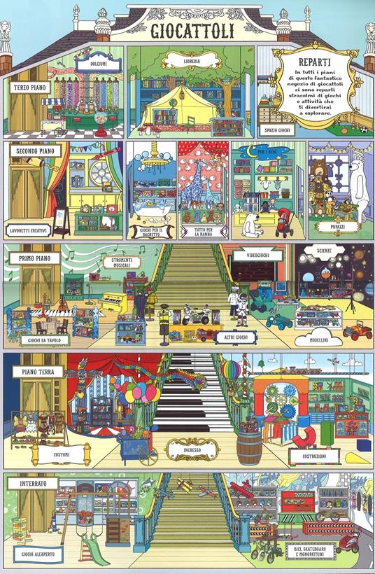 La casa delle bambole. Giocattoli. Con adesivi - Struan Reid - 2