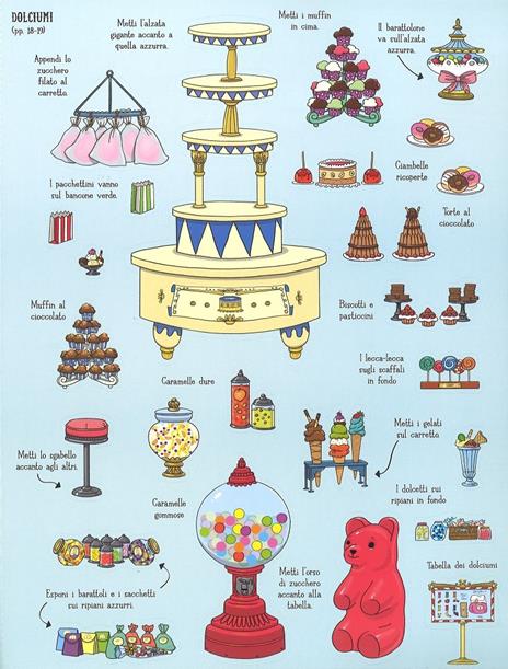 La casa delle bambole. Giocattoli. Con adesivi - Struan Reid - 5