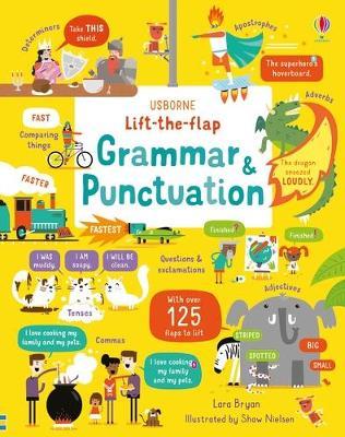 Lift-the-Flap Grammar and Punctuation - Lara Bryan - cover