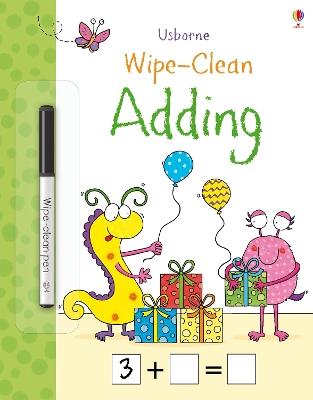 Wipe-Clean Adding - Jessica Greenwell - cover