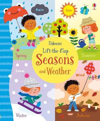 Lift-the-Flap Seasons and Weather - Holly Bathie - cover