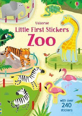 Little First Stickers Zoo - Holly Bathie - cover
