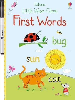 Little Wipe-Clean First Words - Felicity Brooks - cover