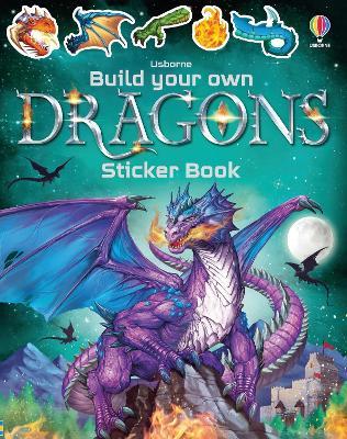Build Your Own Dragons Sticker Book - Simon Tudhope - cover