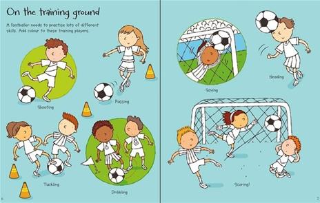 Football. First colouring book. Ediz. a colori - Sam Taplin - 3