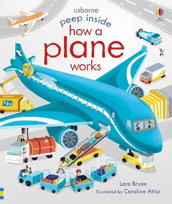 Peep Inside How a Plane Works - Lara Bryan - cover