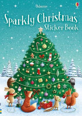Sparkly Christmas Sticker Book - Fiona Patchett - cover