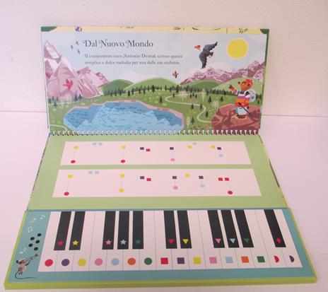 Libro-pianoforte. Brani classici. Ediz. a colori. Ediz. a spirale - Sam Taplin - 2