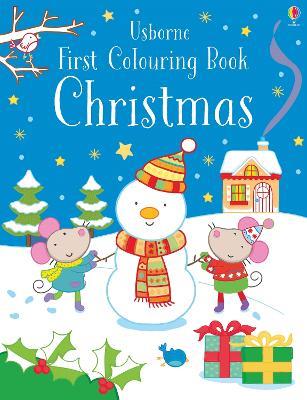 First Colouring Book Christmas - Jessica Greenwell - cover