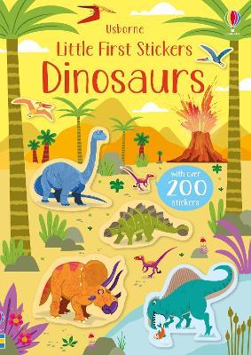Little First Stickers Dinosaurs - Kirsteen Robson - cover
