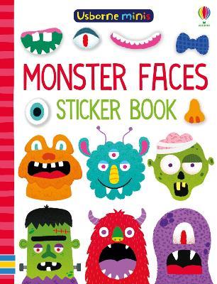 Monster Faces Sticker Book - Sam Smith - cover
