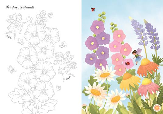 Il regno delle fate. Piccoli libri con trasferibili. Con adesivi. Ediz. a colori - Abigail Wheatley - 2